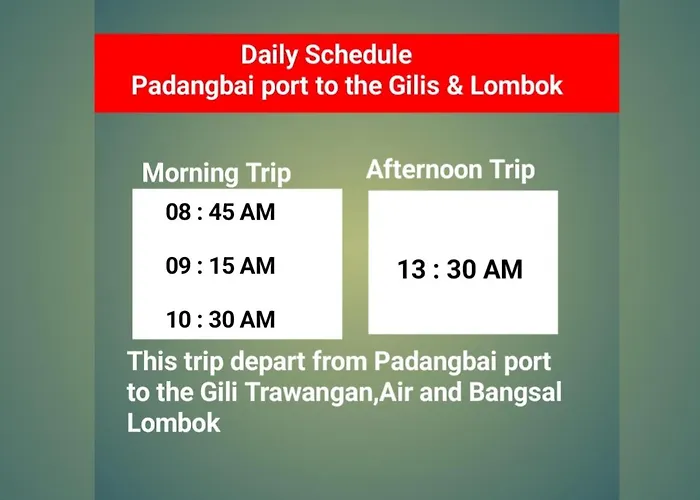 Giliticket Fast Ferries Padangbai (Bali)